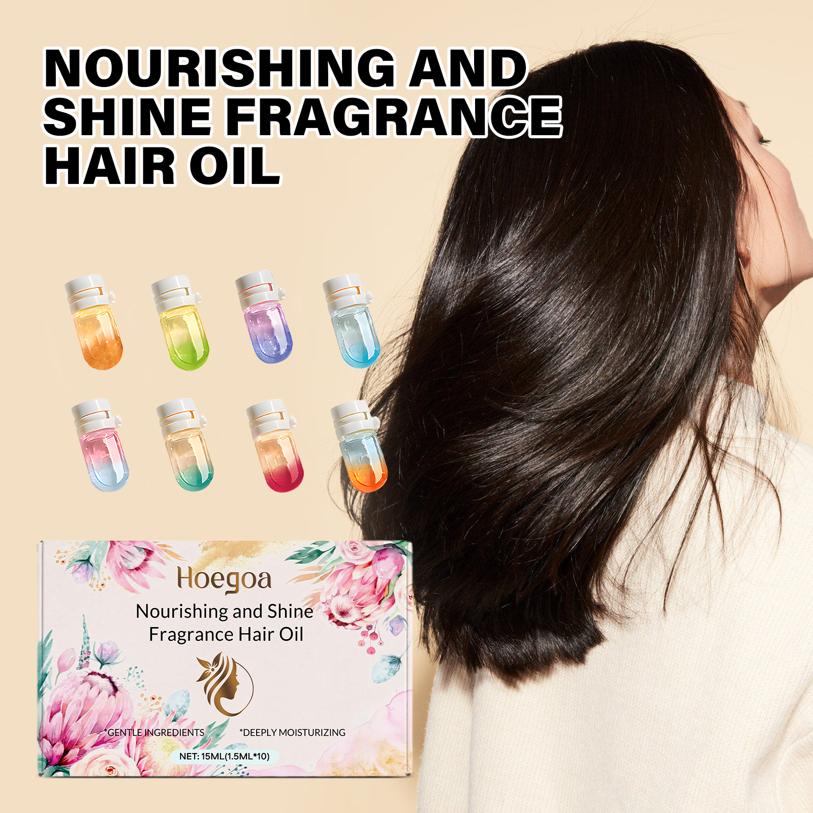 Hair Care Fragrance Essential Oil - Fragrance Hair Essential Oil Capsule Nourishing