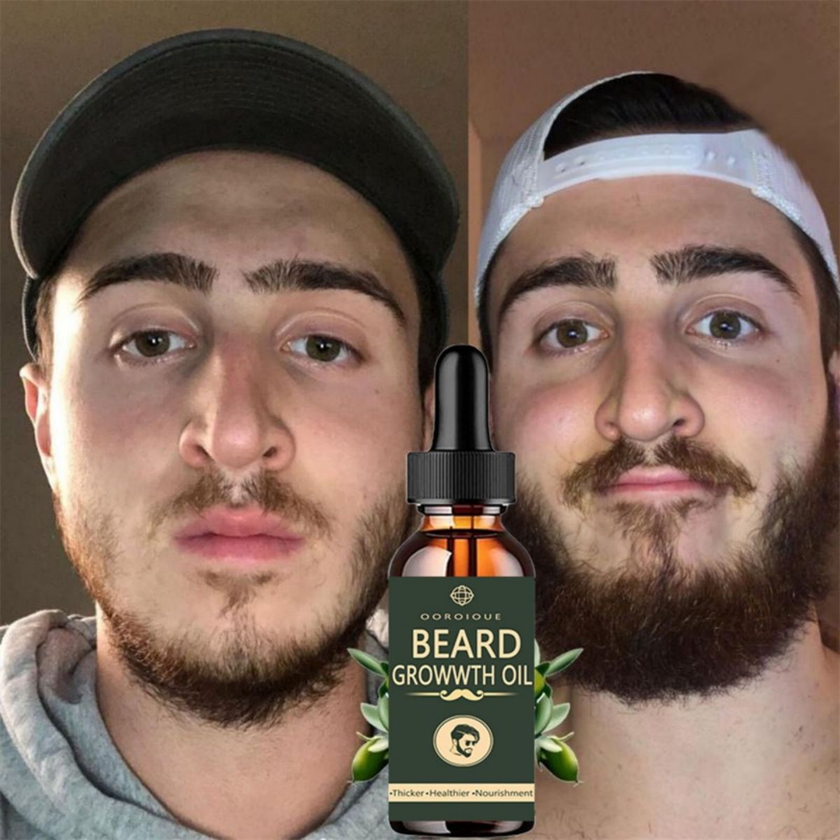 Caffeine Hair Serum - Fast Beard Growth Oil Beard Oil