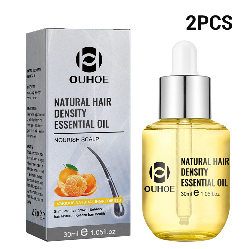 Hair Care Ginseng - 1/2PCS Ginger Hair Growth Oil For