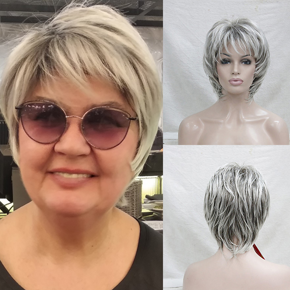 Hair Care Barber - HAIRJOY Synthetic Hair Wig Curly Pixie