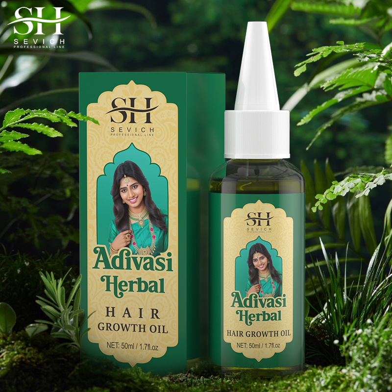 Caffeine Hair Serum - Ayurvedic Hair Growth Oil Adivasi Organic