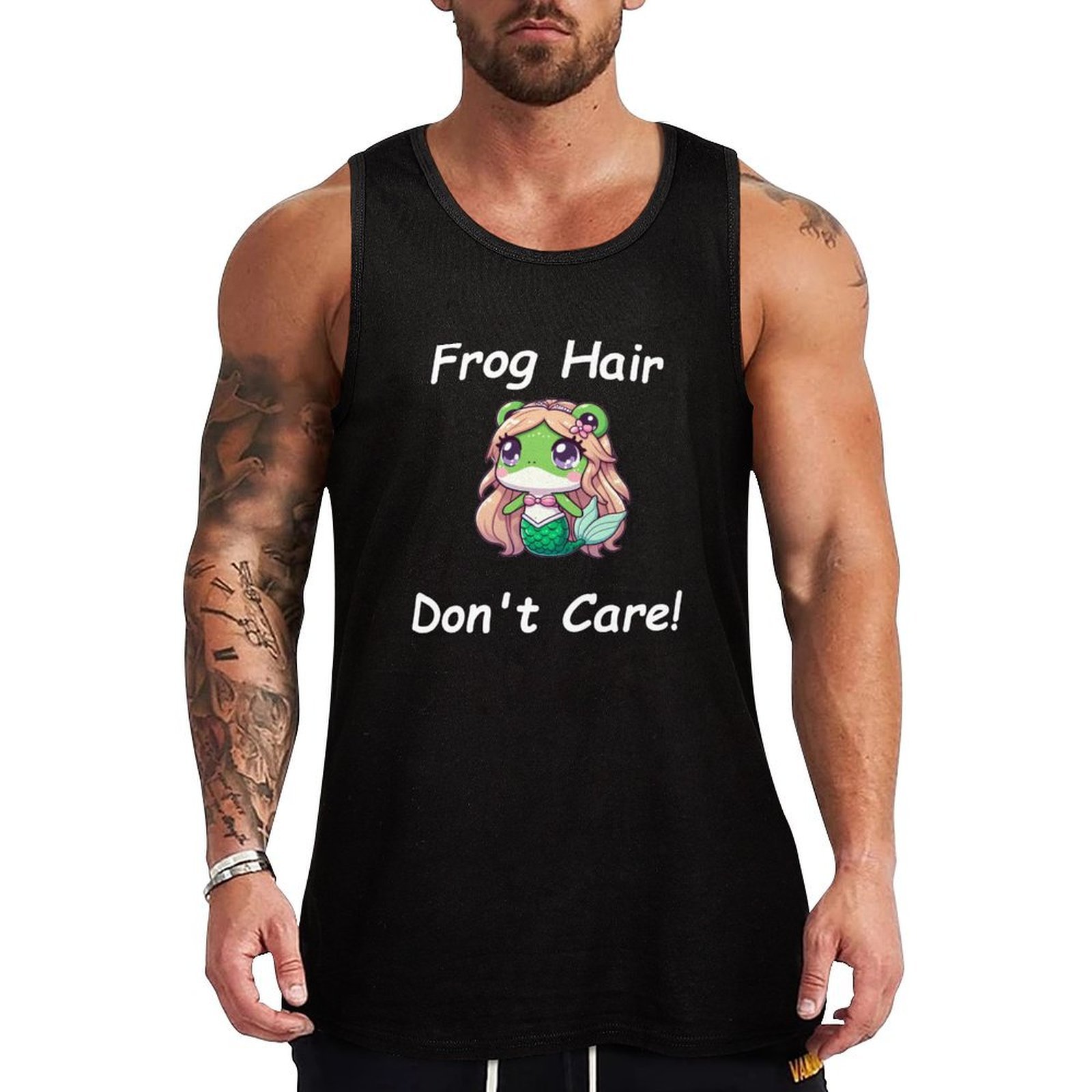 Hair Care Basic - Frog hair don't care! Tank Top