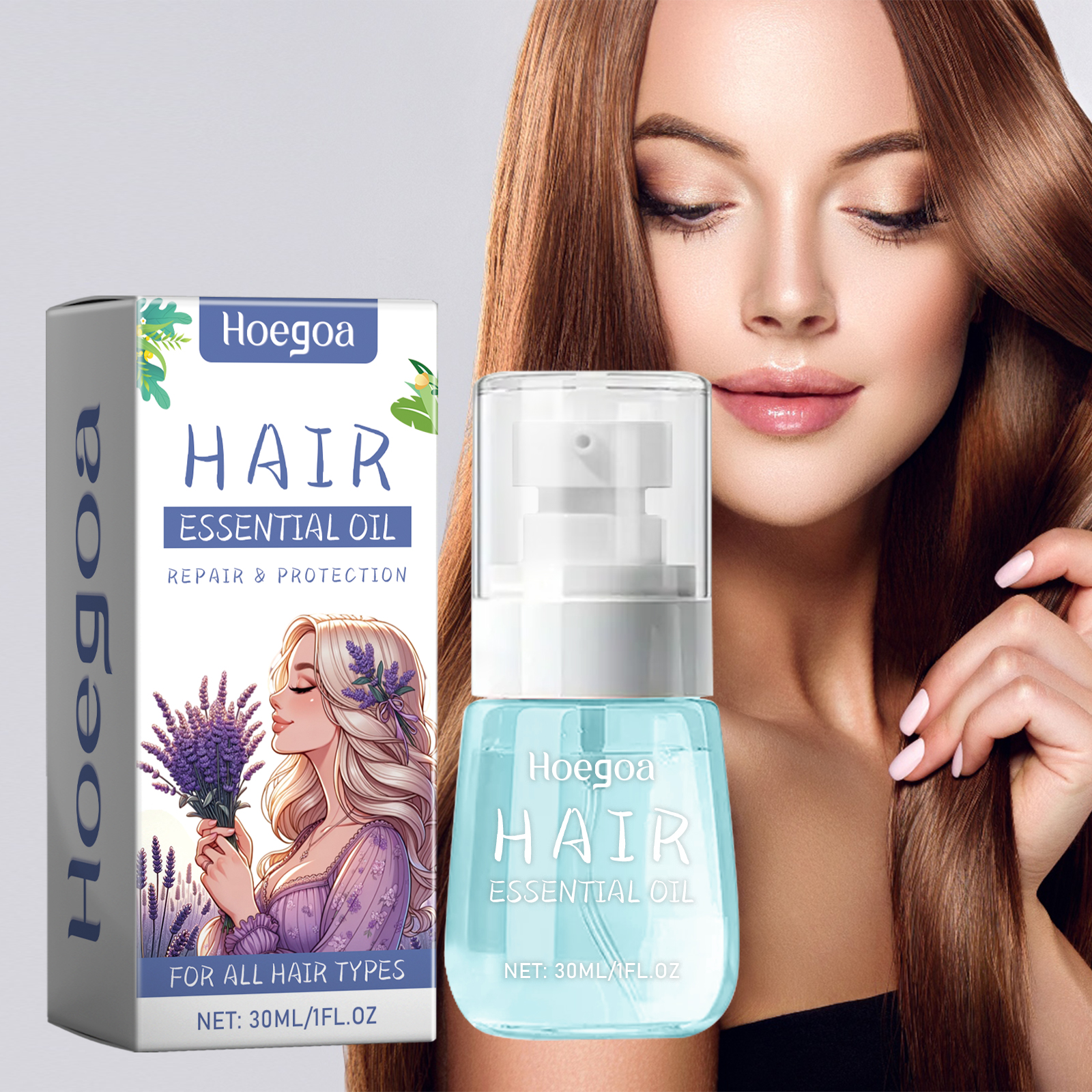 Hair Growth Serum Oil - Hair Growth Essential Oil Treat Hair