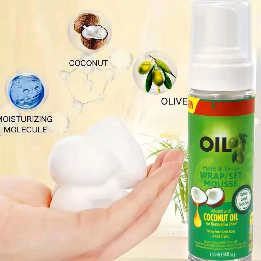 Hair Care Women - 100ml Olive Oil Curly Hair Mousse