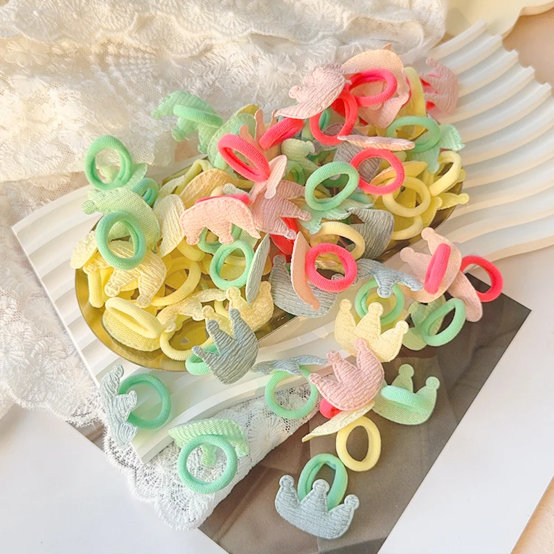 Hair Care Baby - 10pcs/set Cartoon Crown Butterfly Children Hairbands
