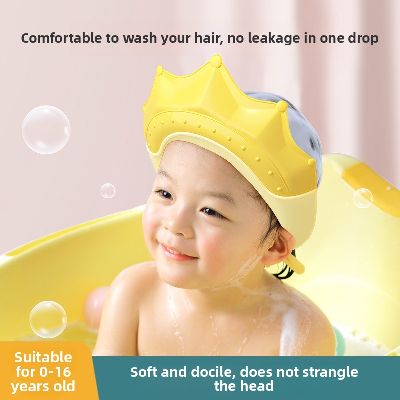 Hair Care Baby - Kids Waterproof Shower Cap Baby Bathing