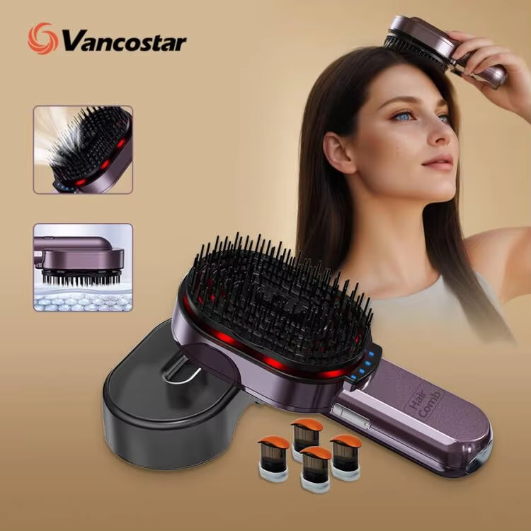 Hair Care Essential Oil - 4-in-1 Massage Comb Essential Hair Oil