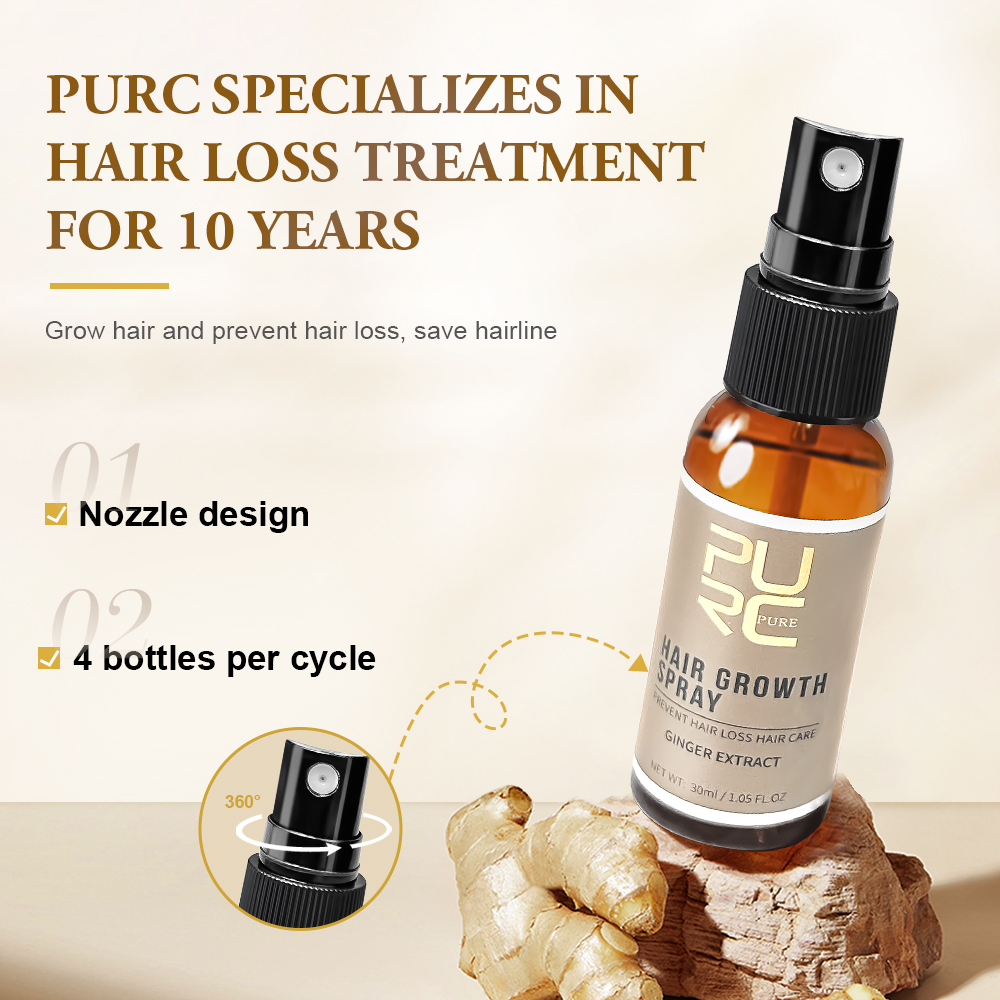 PURC Ginger Hair Growth Produc - Hair Care Ginseng avaliação e preço
