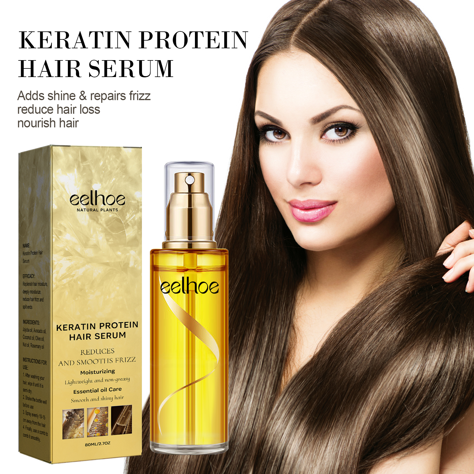 Keratin Hair Growth Care Essen - Split End Repair Serum avaliação e preço