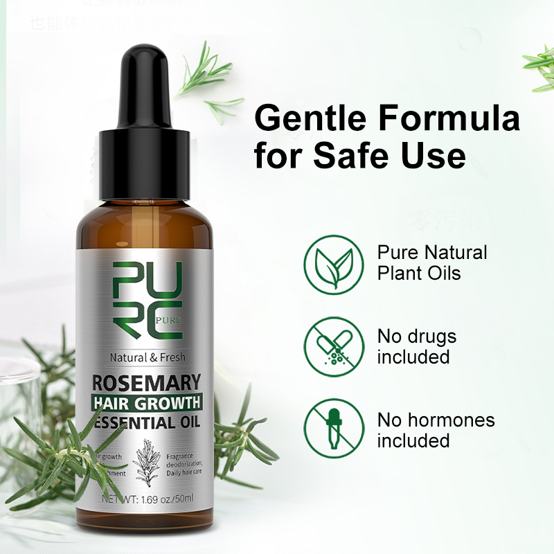 PURC Rosemary Oil for Hair Gro - Hair Care Fragrance Essential Oil avaliação e preço