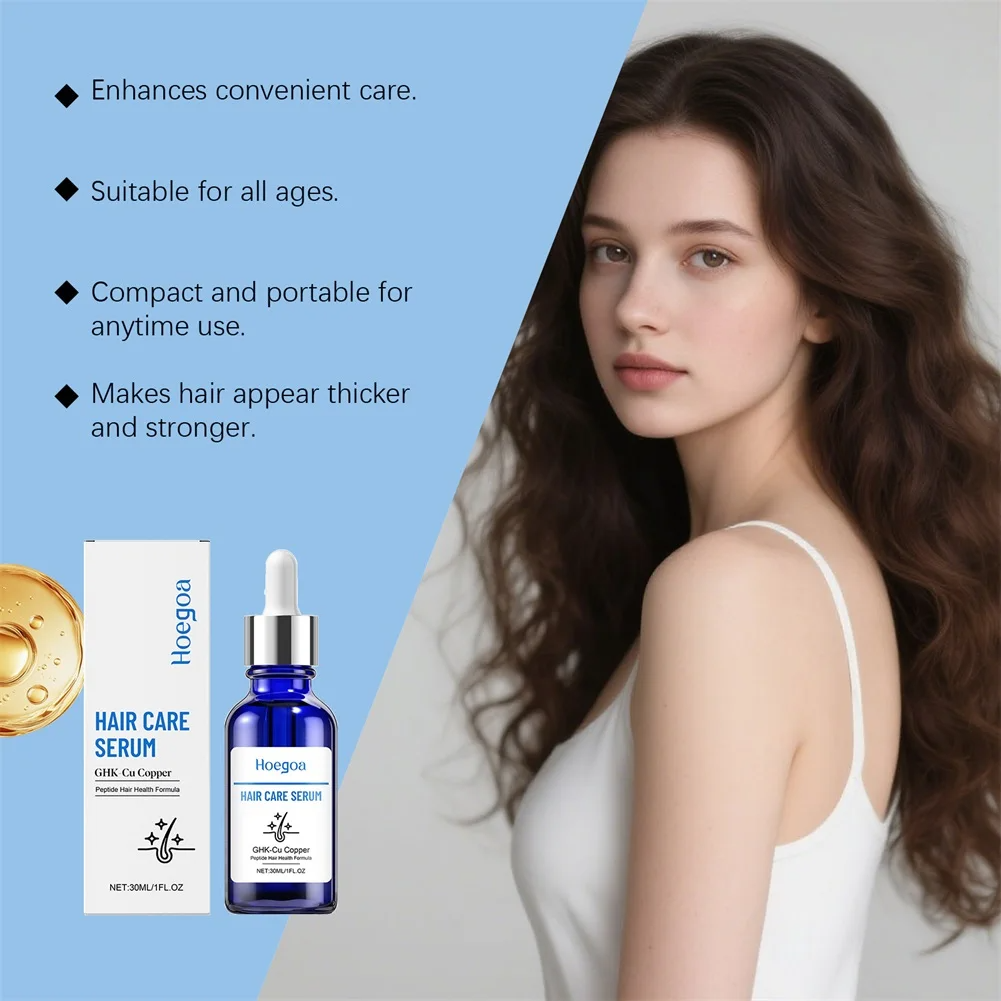 30ml GHK-Cu Peptide Serum Anti - Hair Care Ginseng avaliação e preço