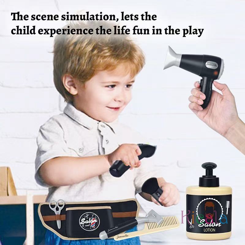 Barber Shop Pretend Play Toy H - Hair Care Barber avaliação e preço