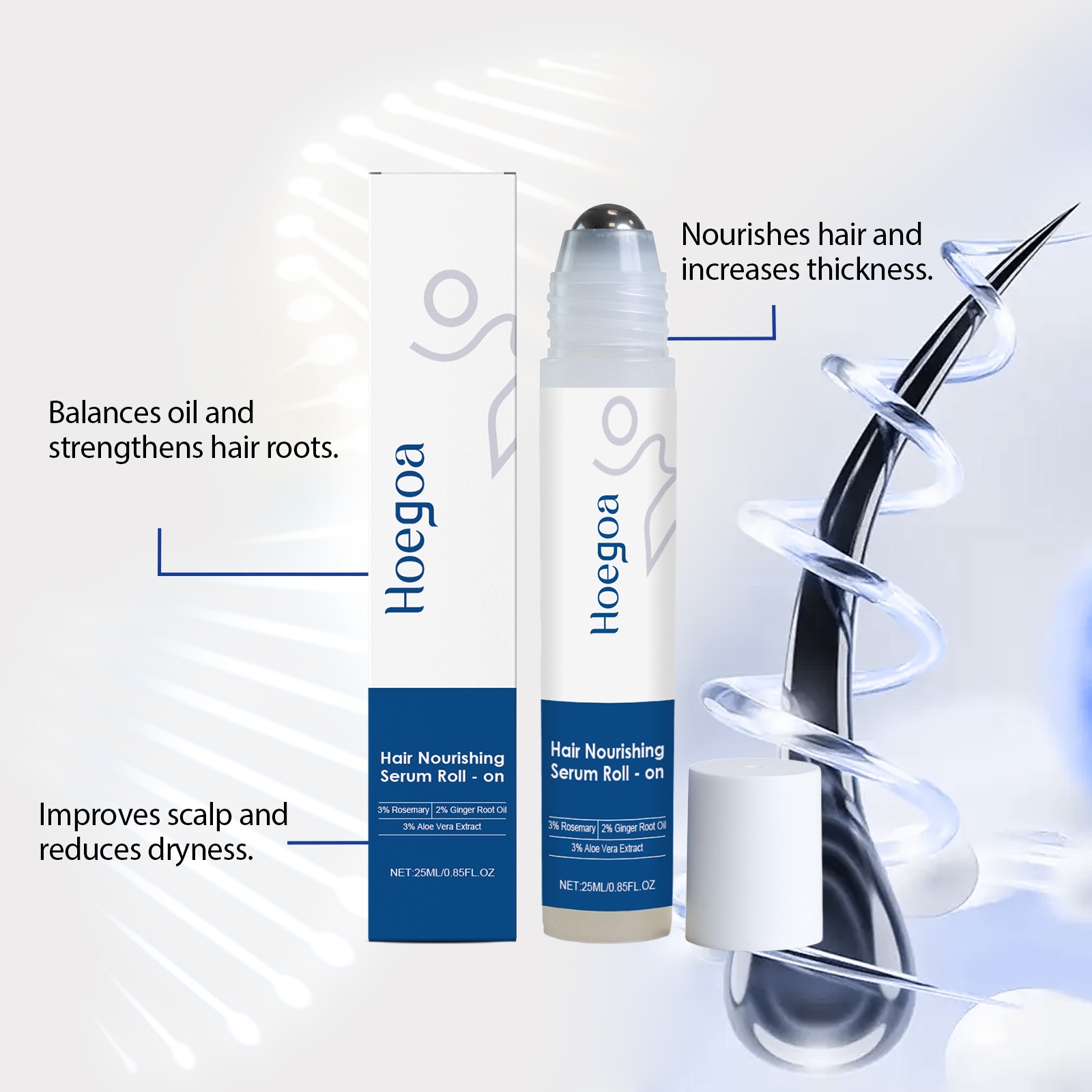 Rosemary Hair Growth Roller Es - Hair Growth Serum Oil avaliação e preço