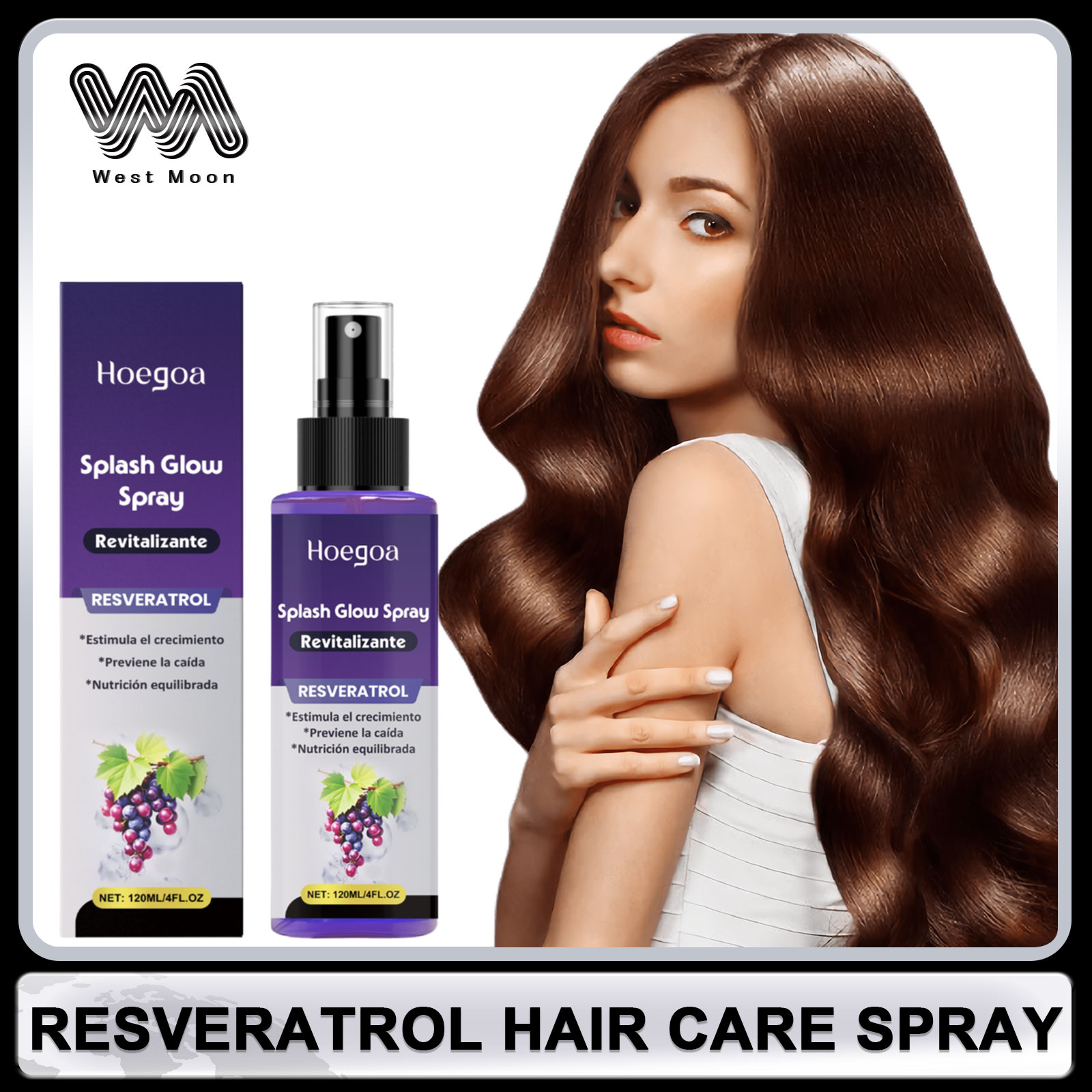 Resveratrol Hair Care Spray An - Hair Care Growth avaliação e preço