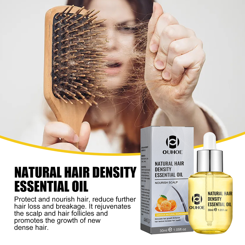 1/2PCS Ginger Hair Growth Oil  - Hair Care Ginseng avaliação e preço