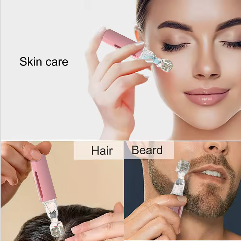 Women Facial Lip Derma Roller  - Hair Growth Serum Oil avaliação e preço