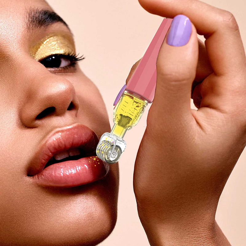 Women Facial Lip Derma Roller  - Hair Growth Serum Oil avaliação e preço