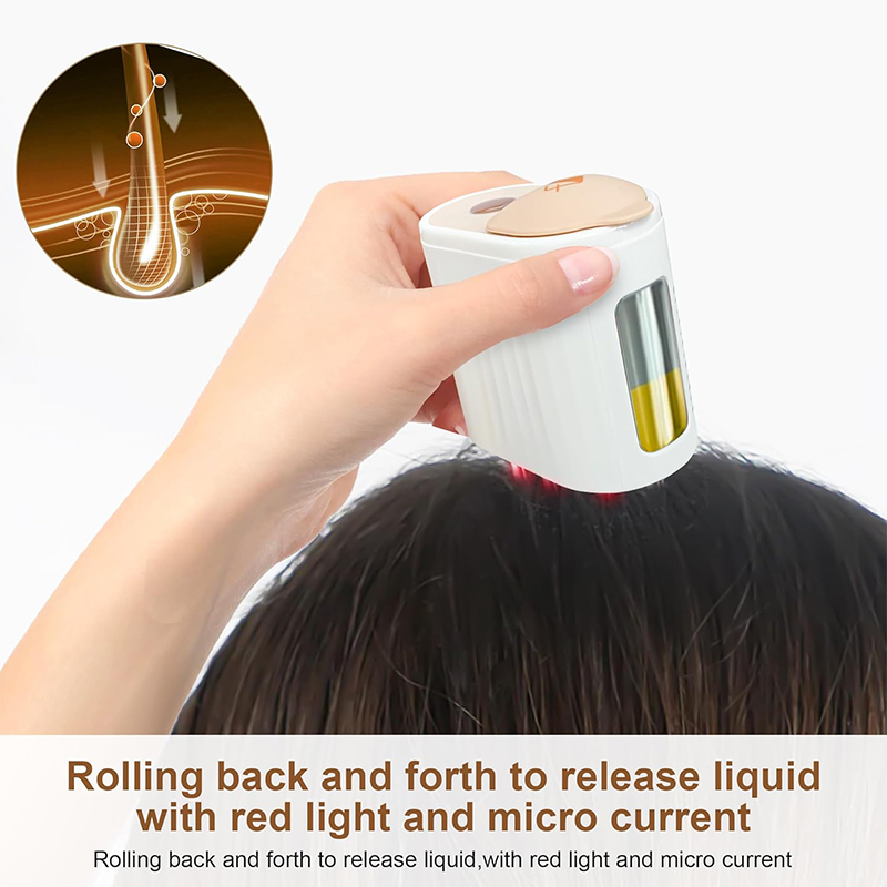 Microcurrent Electric Head Sca - Hair Growth Serum Oil avaliação e preço