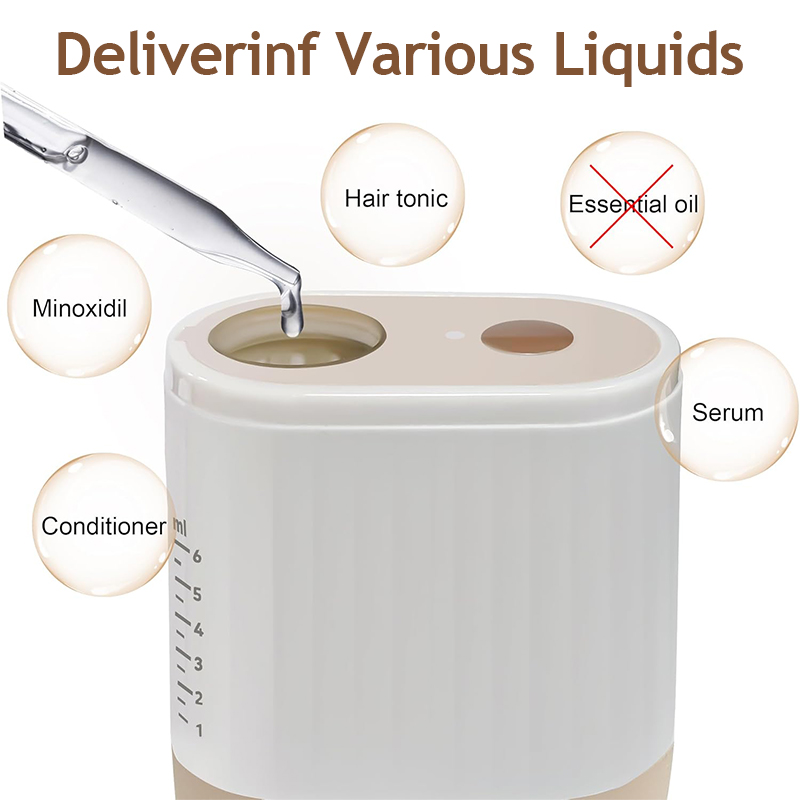 Microcurrent Electric Head Sca - Hair Growth Serum Oil avaliação e preço