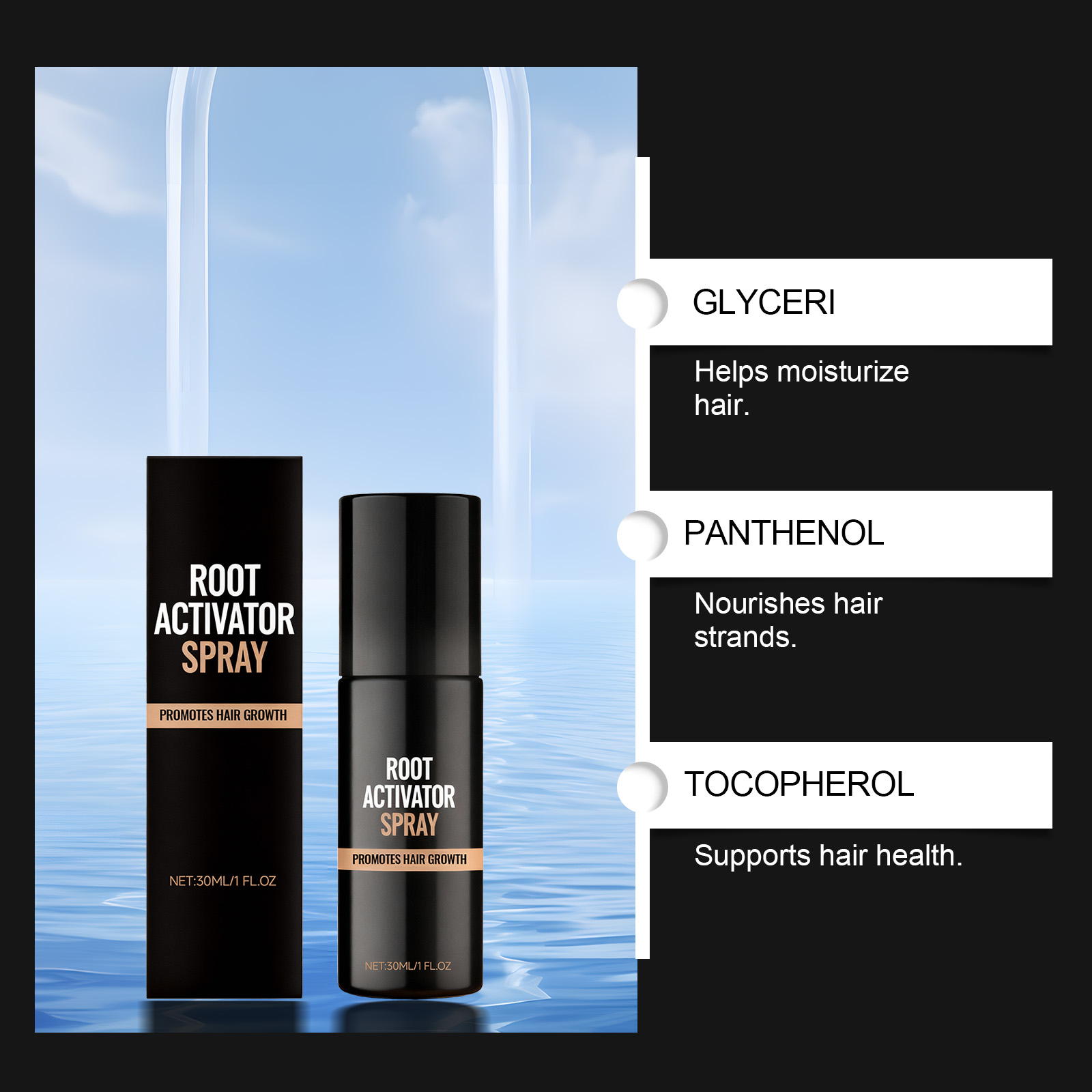 Biotin Hair Growth Spray Polyg - Hair Care Growth avaliação e preço