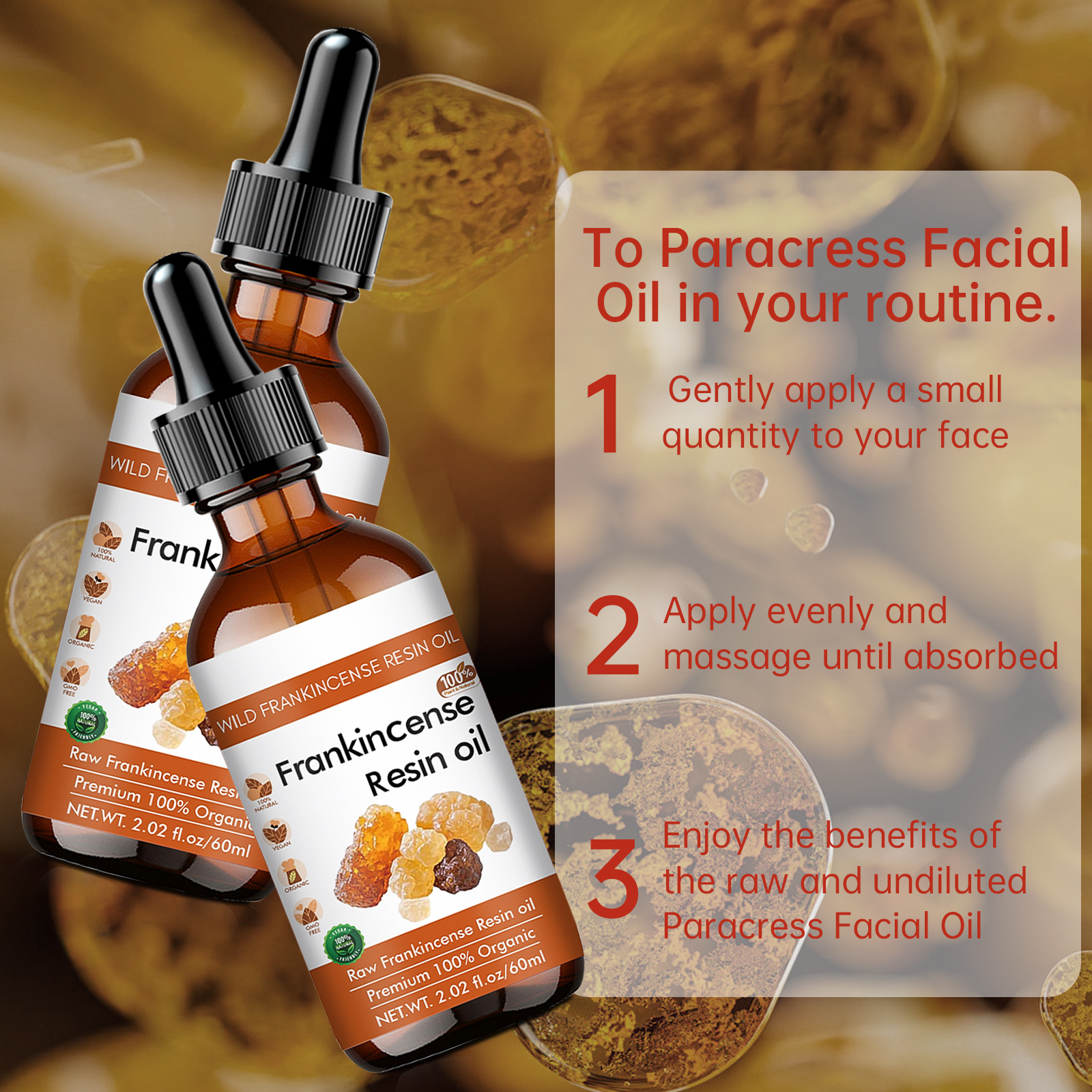 Organic Frankincense Resin Fac - Silk Press Serum avaliação e preço