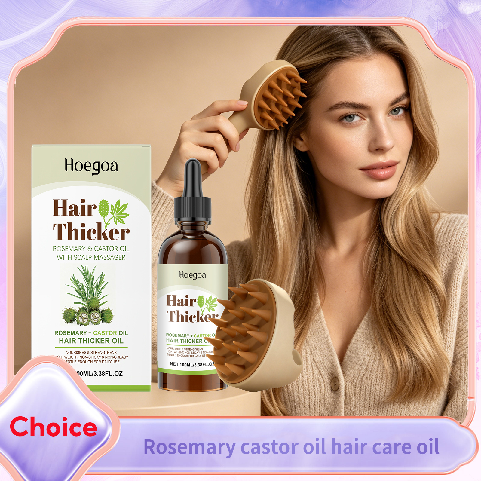 Rosemary Castor Oil Hair Care  - Split End Repair Serum avaliação e preço