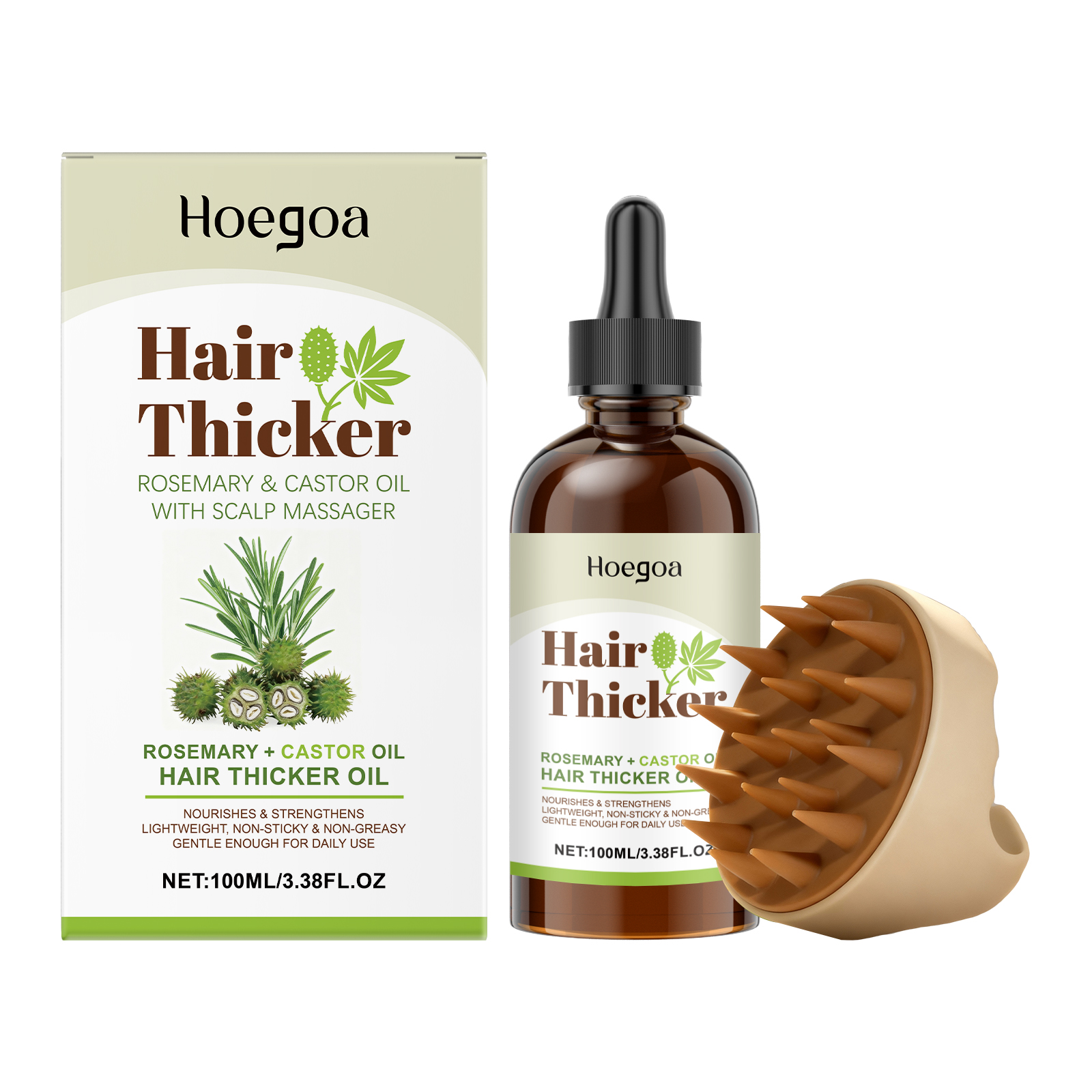Rosemary Castor Oil Hair Care  - Split End Repair Serum avaliação e preço