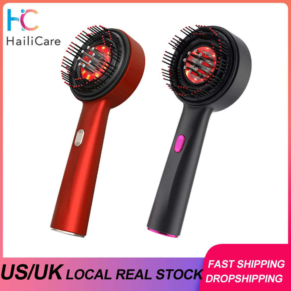 Electric Massage Comb Vibratio - Hair Care Essential Oil avaliação e preço
