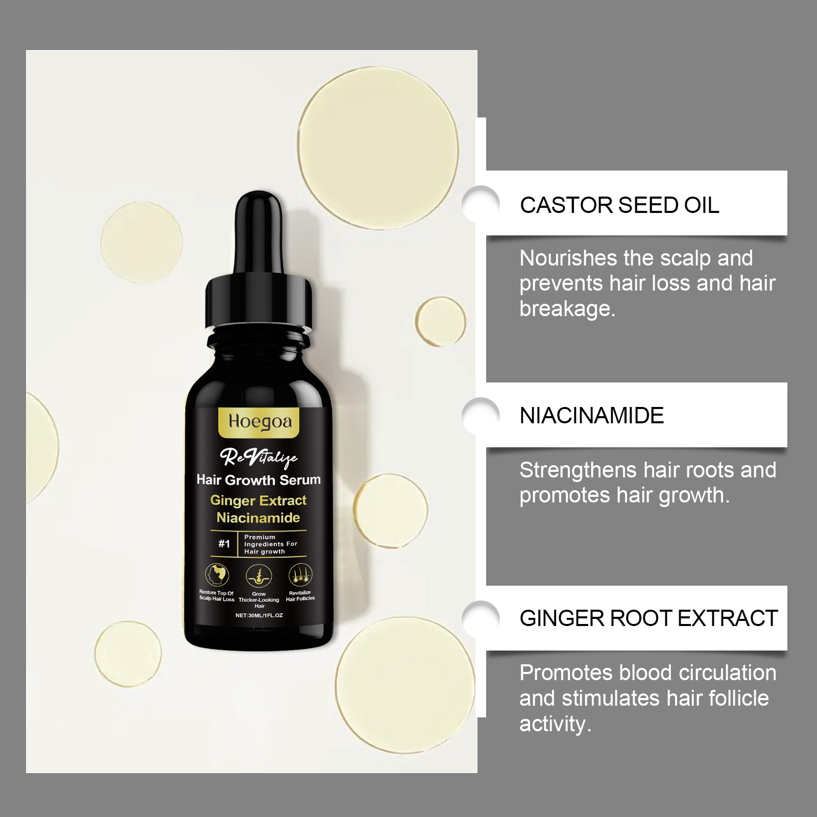 30ml Hair Care Essential Oil T - Hair Growth Serum Oil avaliação e preço