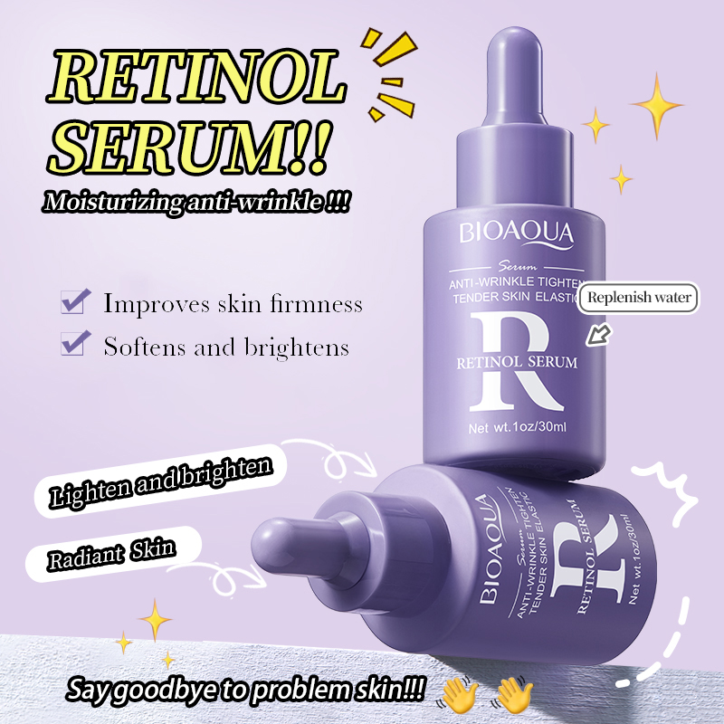 1/3pcs BIOAQUA Vitamin C Retin - Silk Press Serum avaliação e preço