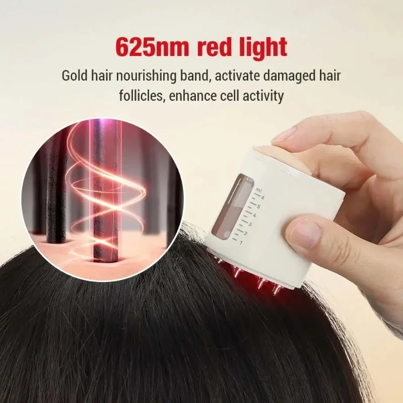 Microcurrent Head Scalp Massag - Hair Care Essential Oil avaliação e preço