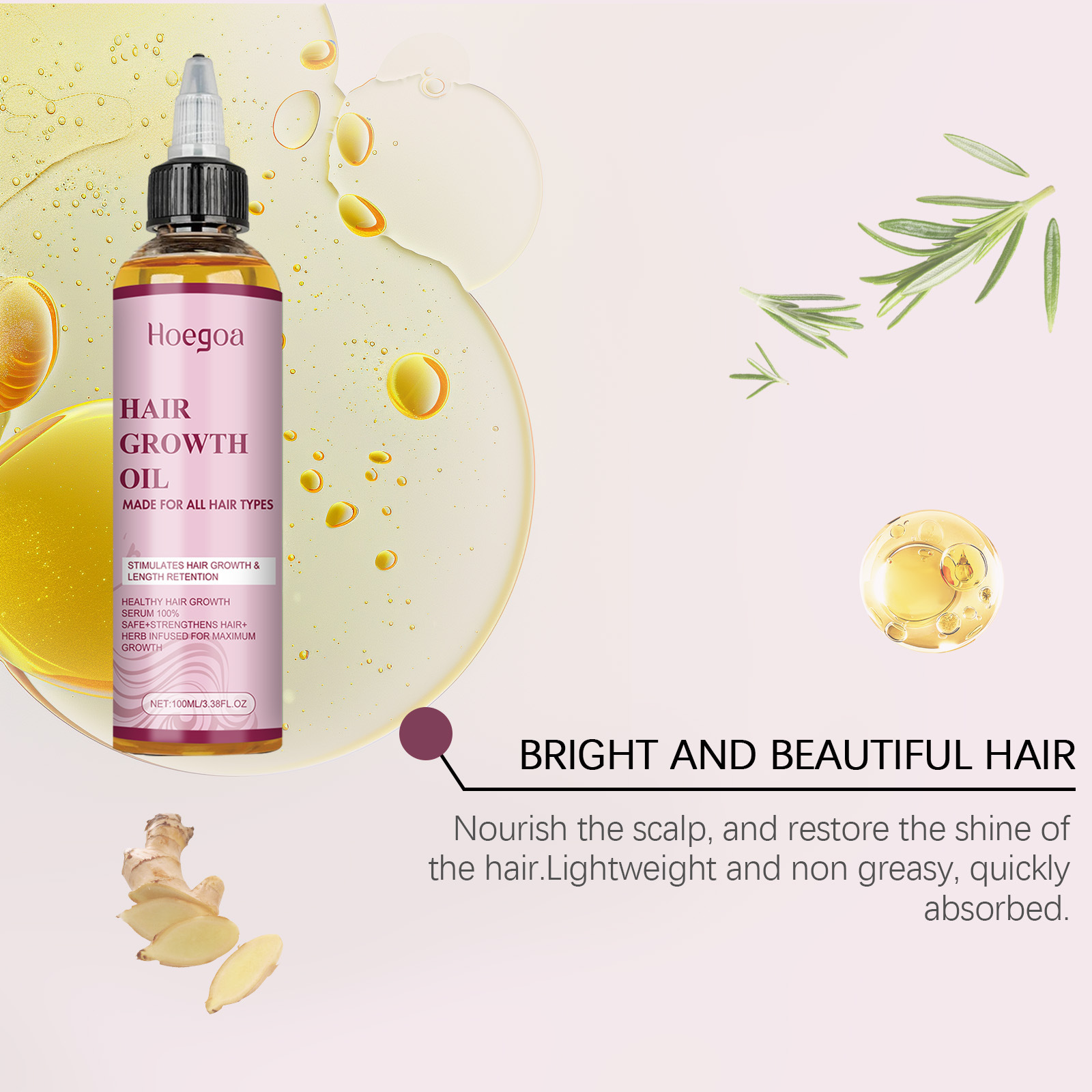Hair Growth Oil Repair Split E - Hair Care Growth avaliação e preço