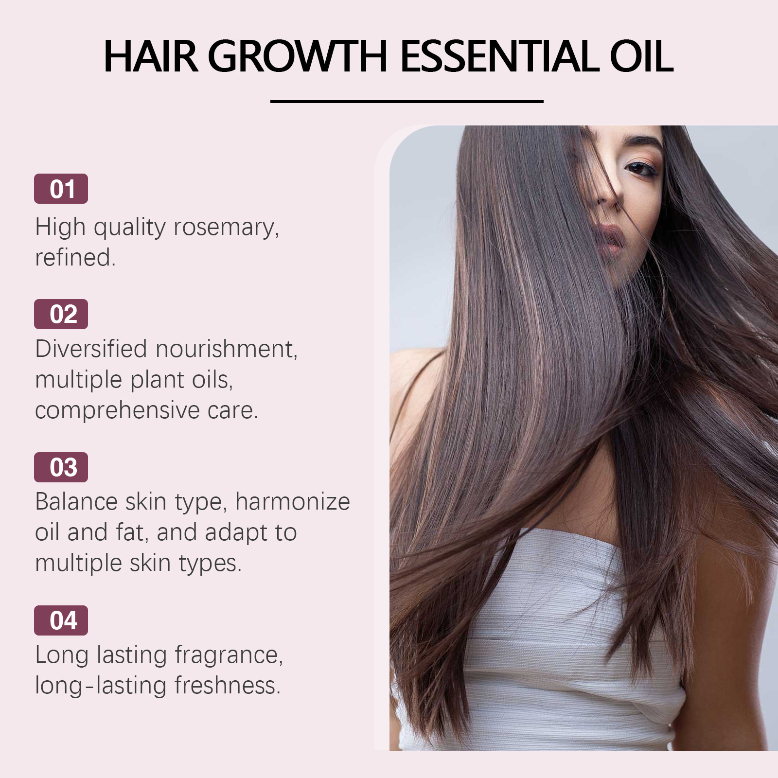 Hair Growth Oil Repair Split E - Hair Care Growth avaliação e preço