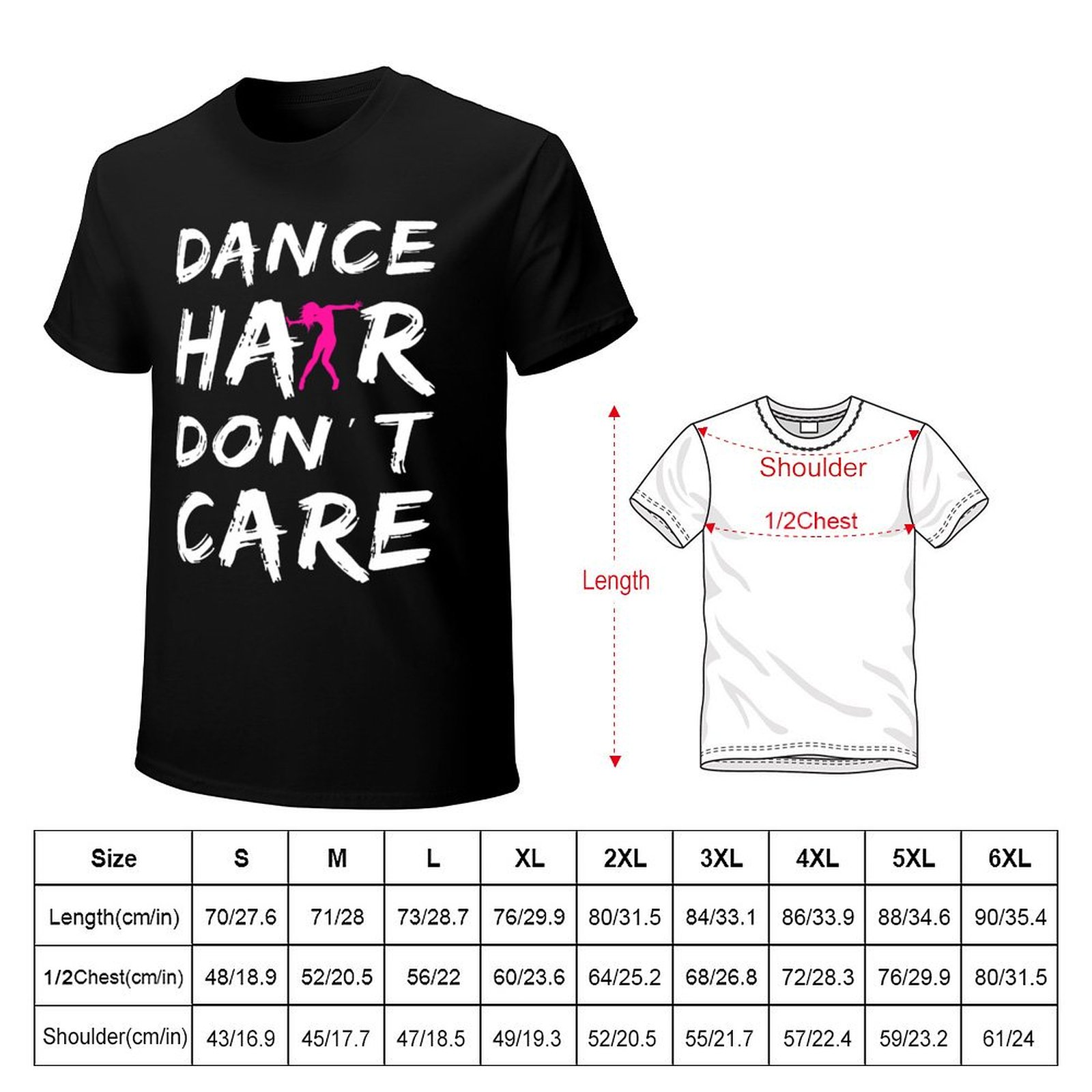 Dance Hair Dont Care T-Shirt B - Hair Care Basic avaliação e preço