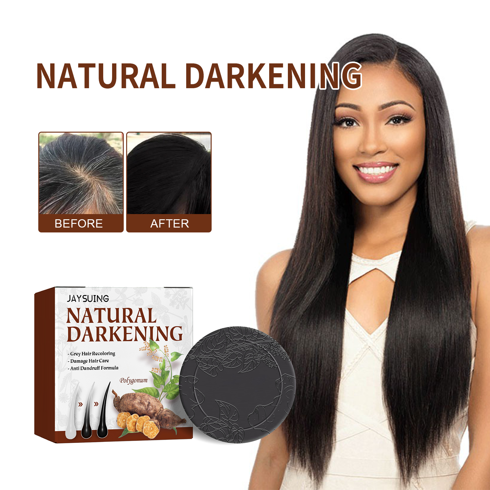 Polygonum Soap Ginseng Shampoo - Hair Care Ginseng avaliação e preço
