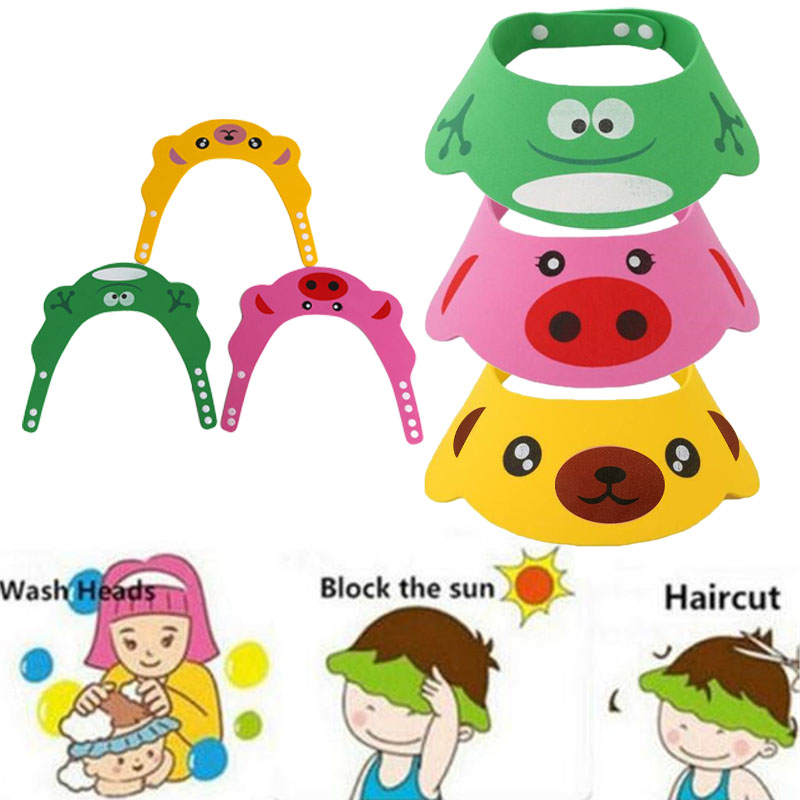 Adjustable Baby Shower Hat Tod - Hair Care Baby avaliação e preço