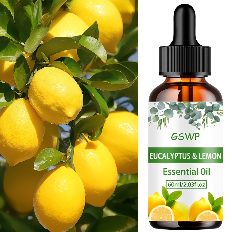 GSWP 60ml Eucalyptus Lemon Ess - Hair Care Fragrance Essential Oil avaliação e preço