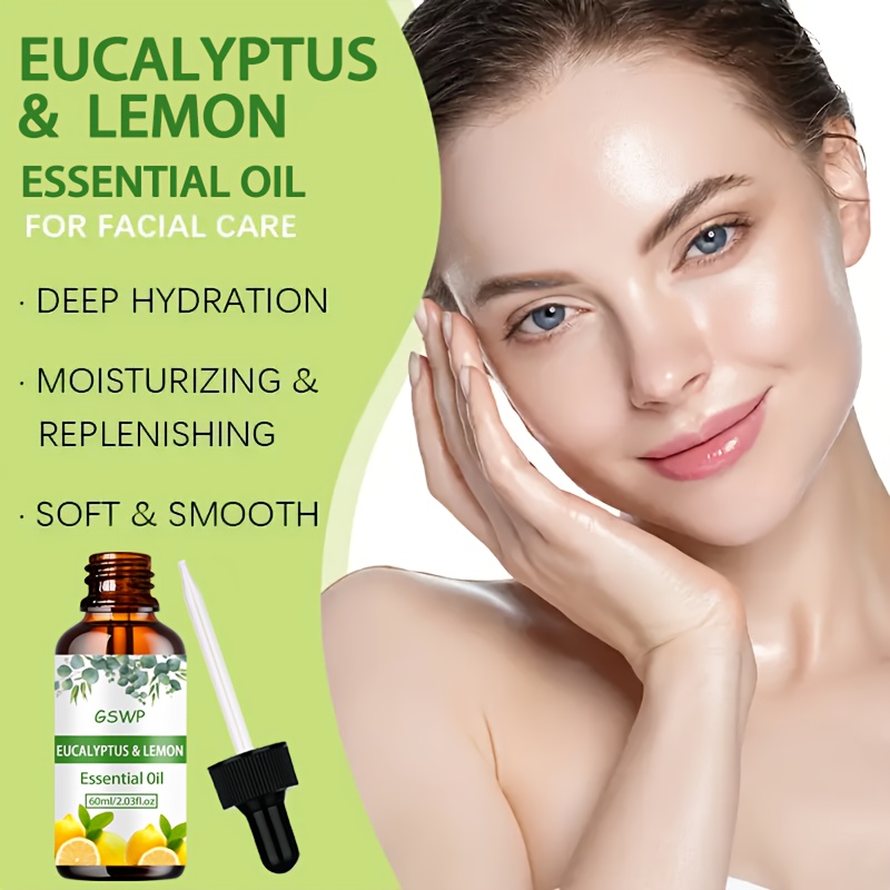GSWP 60ml Eucalyptus Lemon Ess - Hair Care Fragrance Essential Oil avaliação e preço
