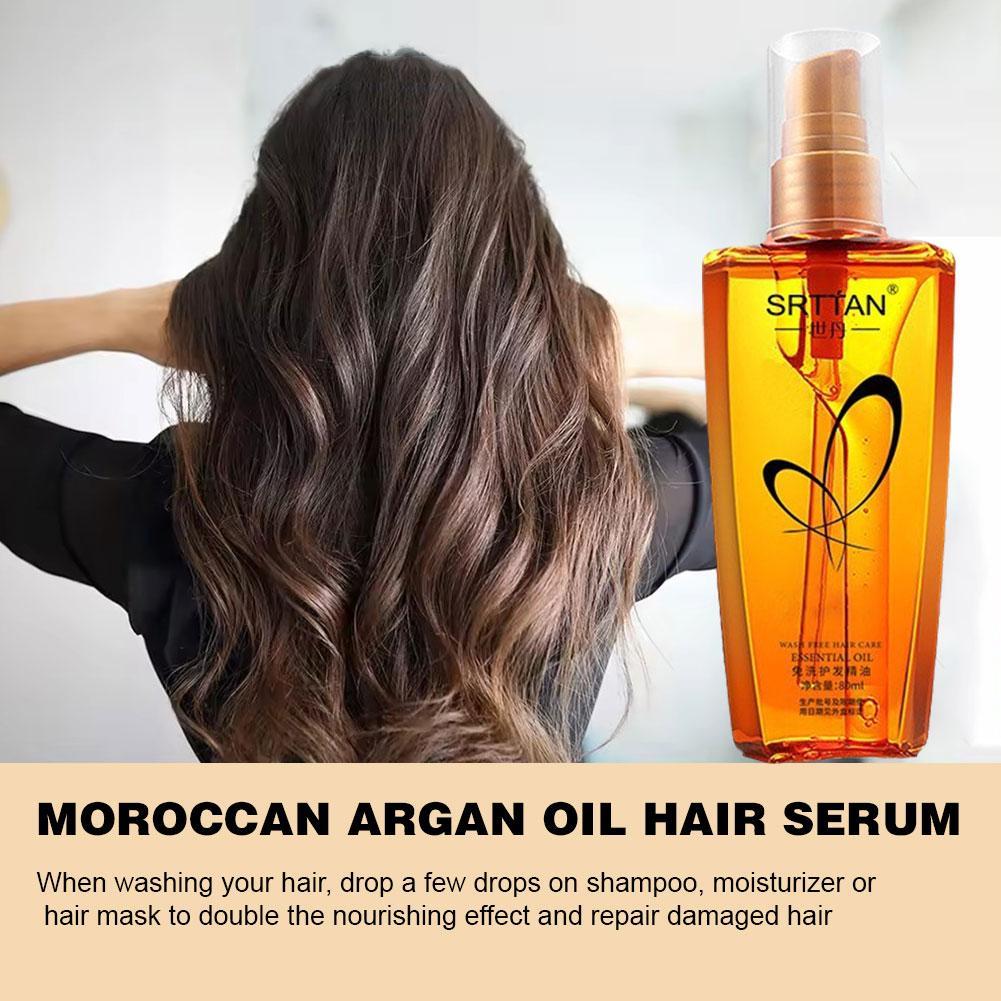 Moroccan Argan Oil Hair Serum  - Split End Repair Serum avaliação e preço