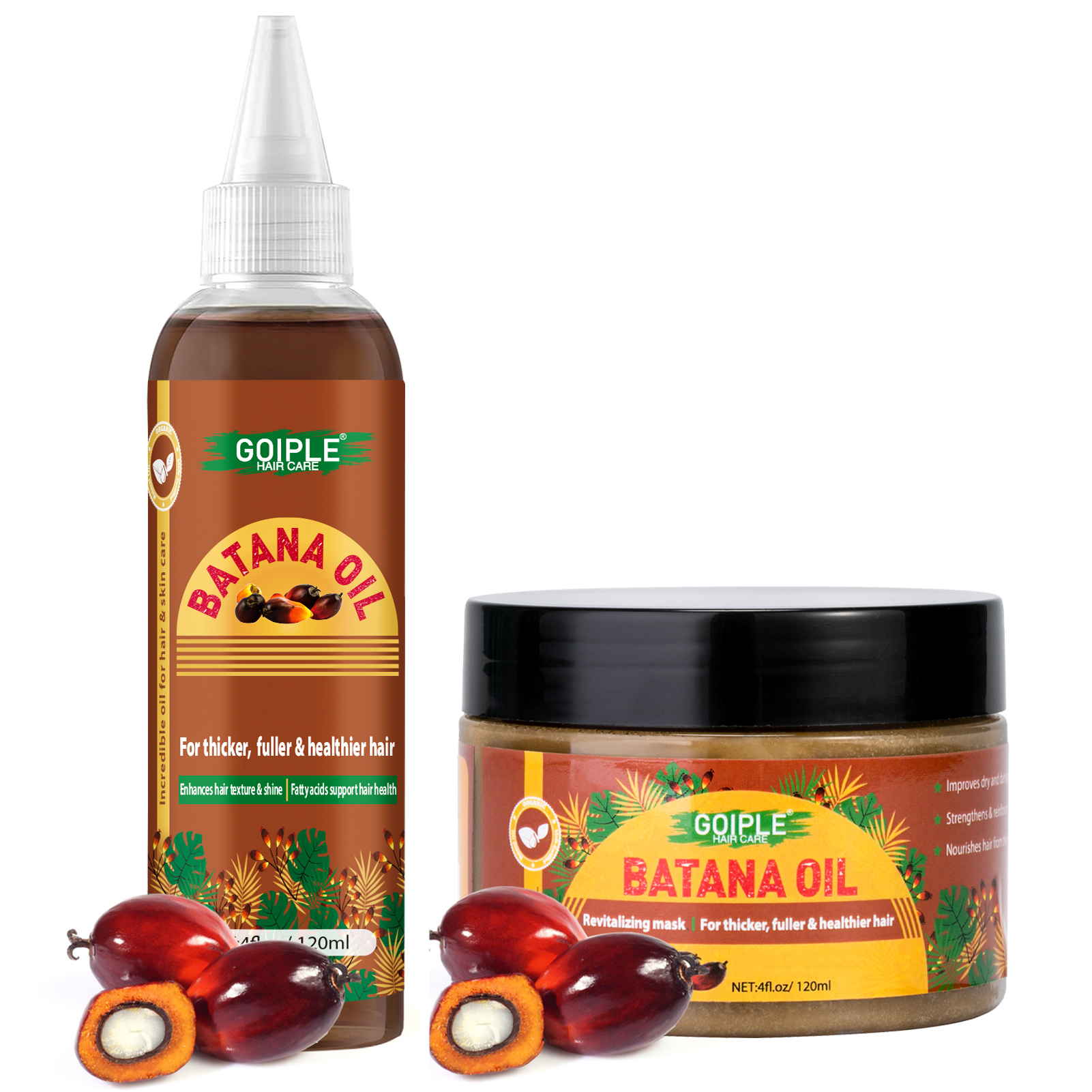 GOIPLE Natural Batana Oil Prom - Caffeine Hair Serum avaliação e preço