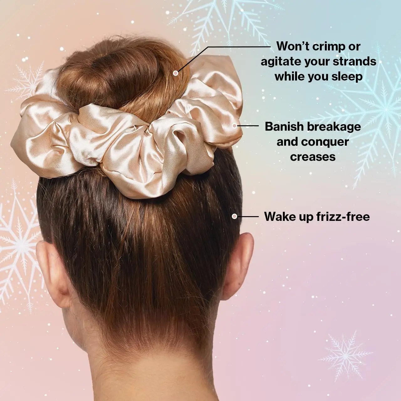 Satin Silk Hair Scrunchies Ela - Hair Care Women avaliação e preço