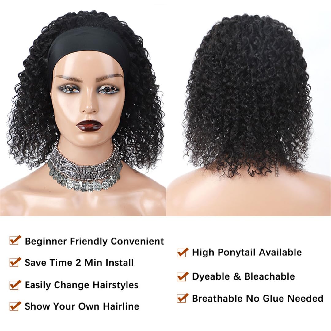 250% Water Wave Short Bob Wig  - Hair Care Women avaliação e preço