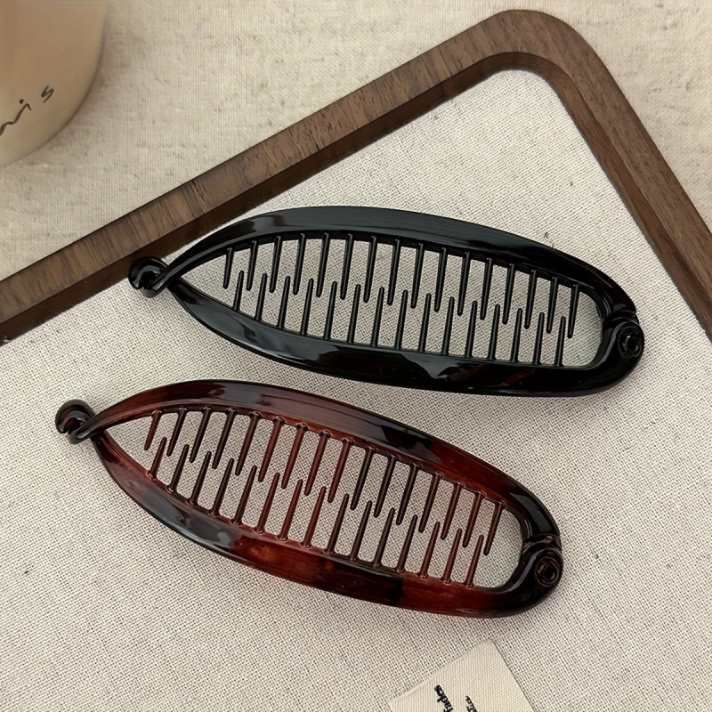 2PCS Elegant Fish Comb Hair Cl - Hair Care Women avaliação e preço