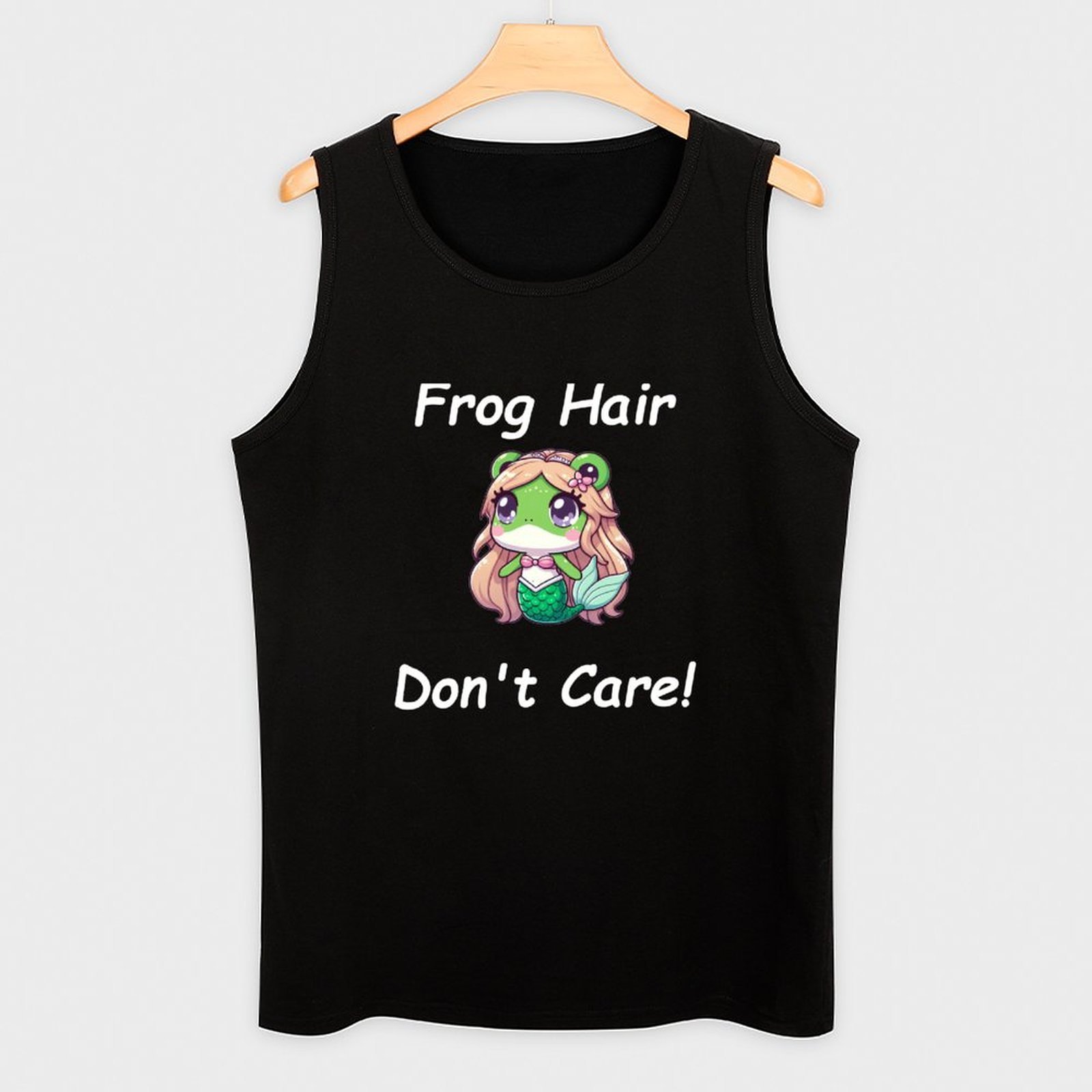Frog hair don't care! Tank Top - Hair Care Basic avaliação e preço