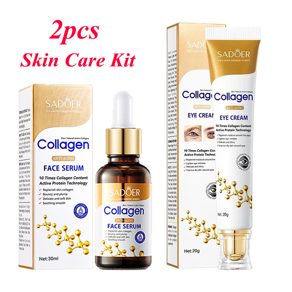 SADOER Collagen Skin Care Sets - Silk Press Serum avaliação e preço