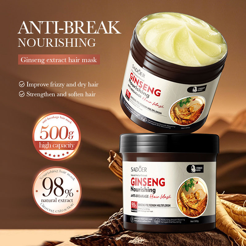 500ml SADOER Ginseng Polygonum - Hair Care Ginseng avaliação e preço
