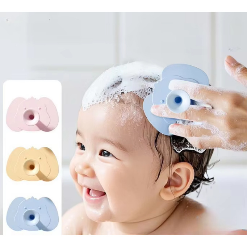Baby Silicone Shampoo Brush Ha - Hair Care Baby avaliação e preço