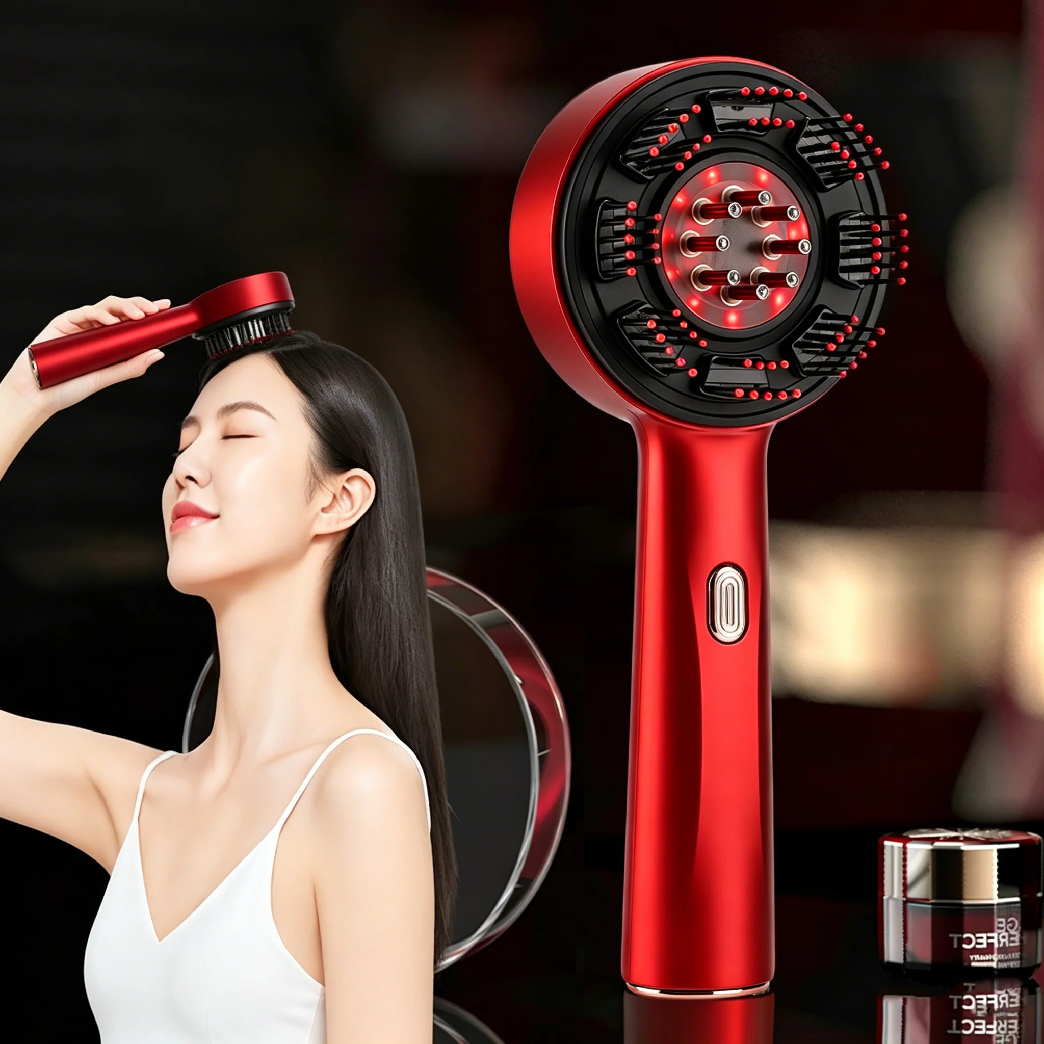 Electric Massage Comb Portable - Hair Care Growth avaliação e preço