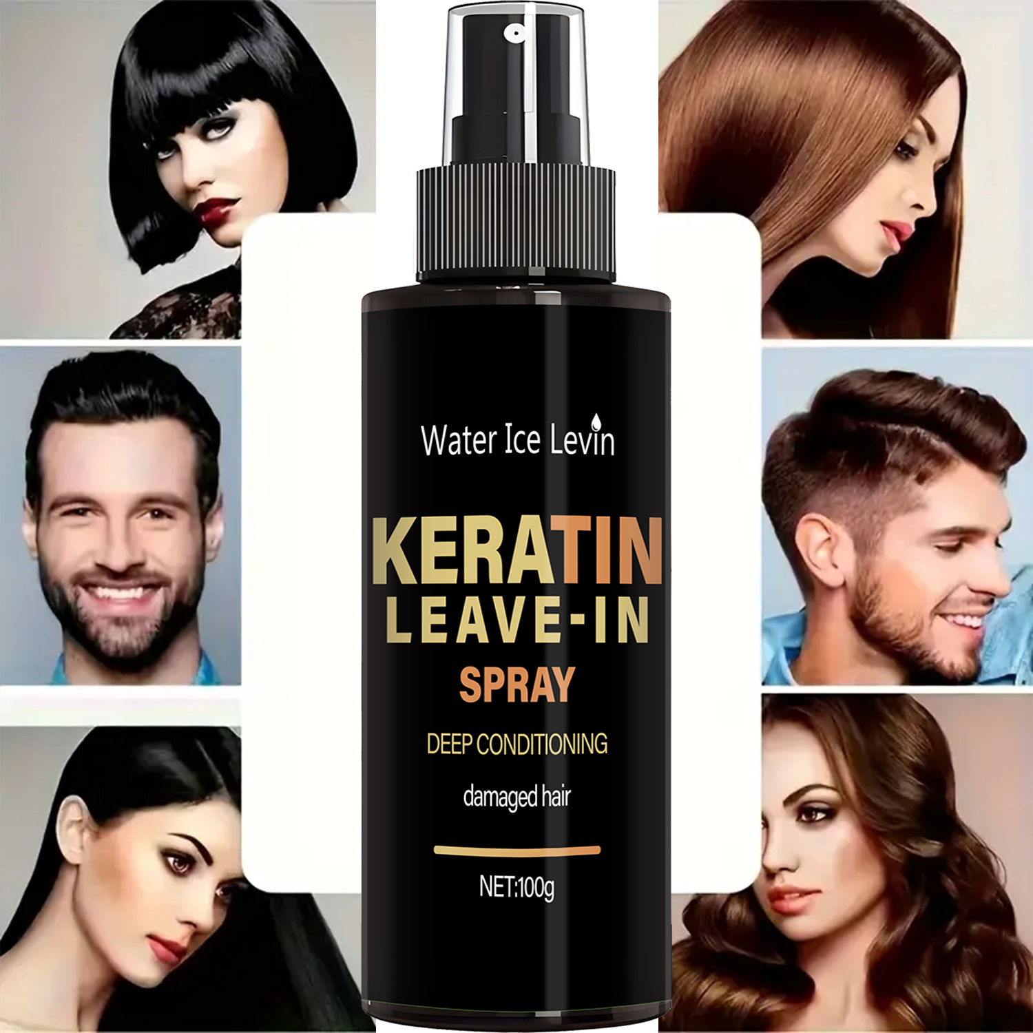Keratin & Biotin Leave-In Spra - Caffeine Hair Serum avaliação e preço