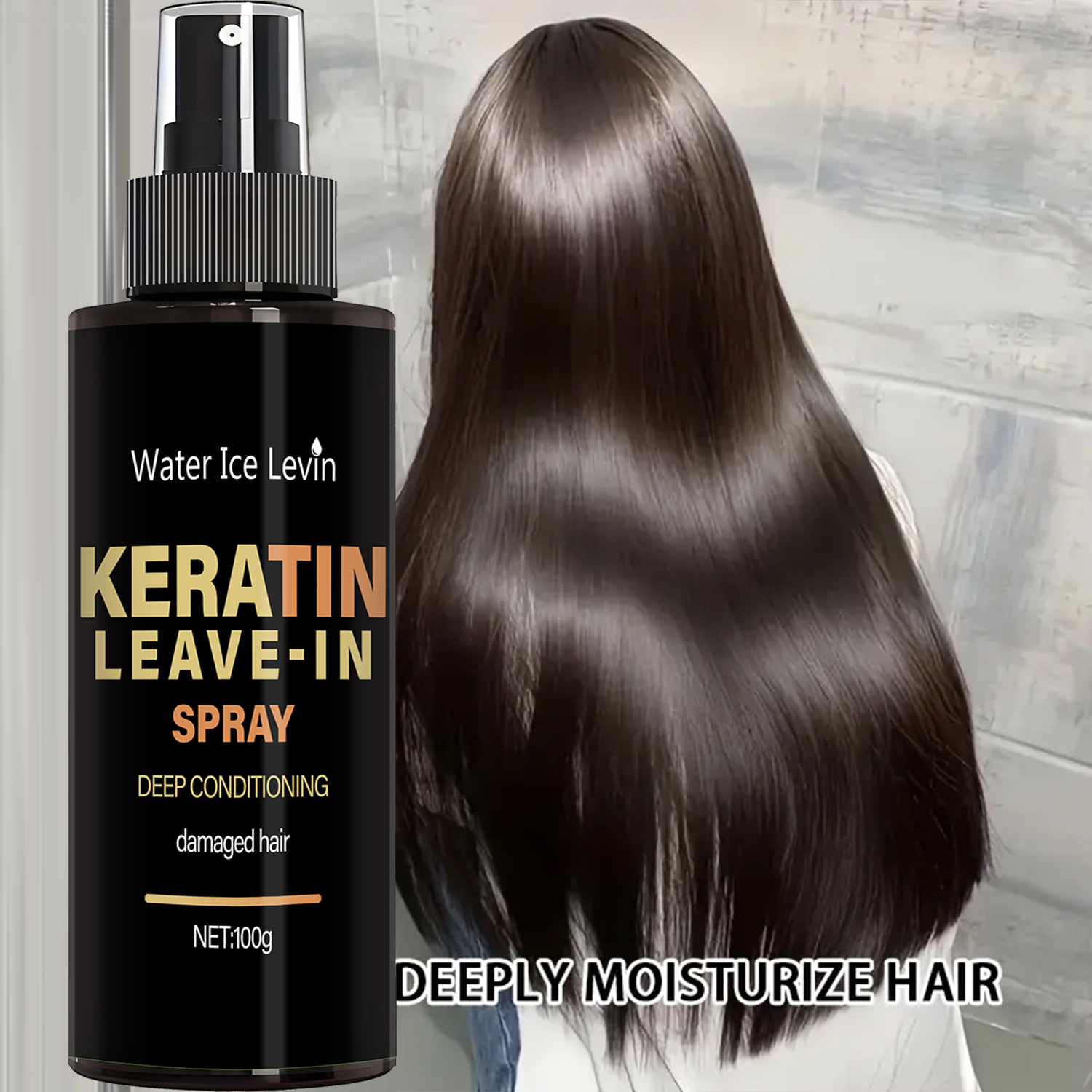 Keratin & Biotin Leave-In Spra - Caffeine Hair Serum avaliação e preço